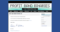Desktop Screenshot of profitbandbinaries.com