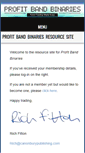 Mobile Screenshot of profitbandbinaries.com